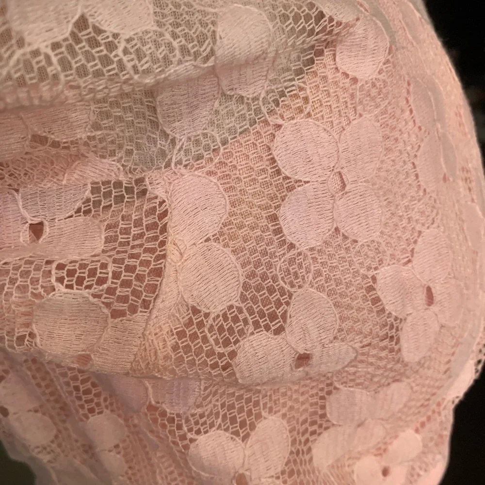 Vintage 50’s/60’s era pink daisy wiggle dress - spring - Picture 11 of 11